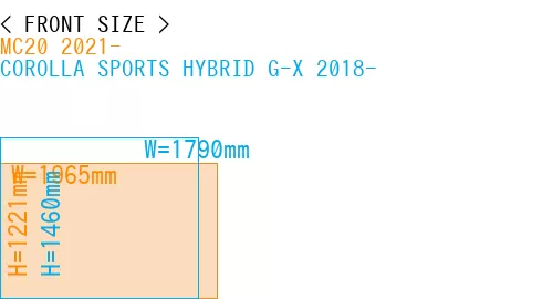 #MC20 2021- + COROLLA SPORTS HYBRID G-X 2018-